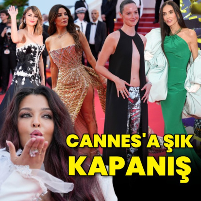 Cannes'a şık kapanış