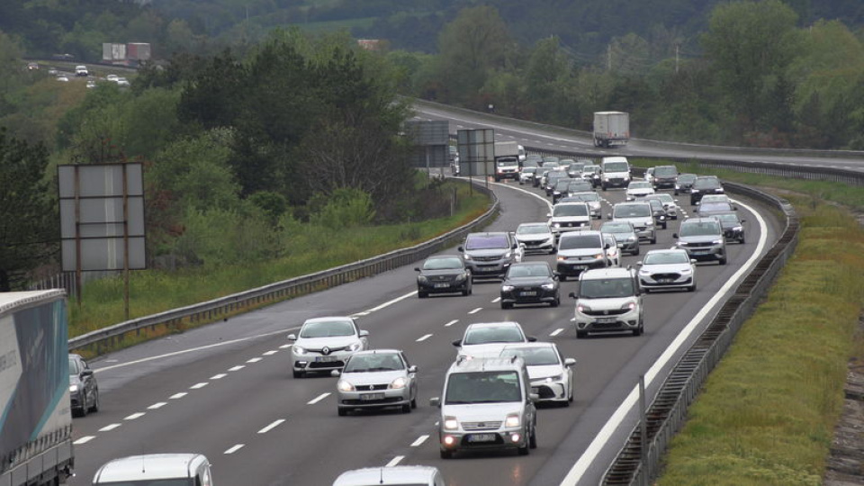 Bolu geçişinde yoğun trafik!
