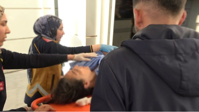 Süt sağarken akıma kapılan kadın ağır yaralandı