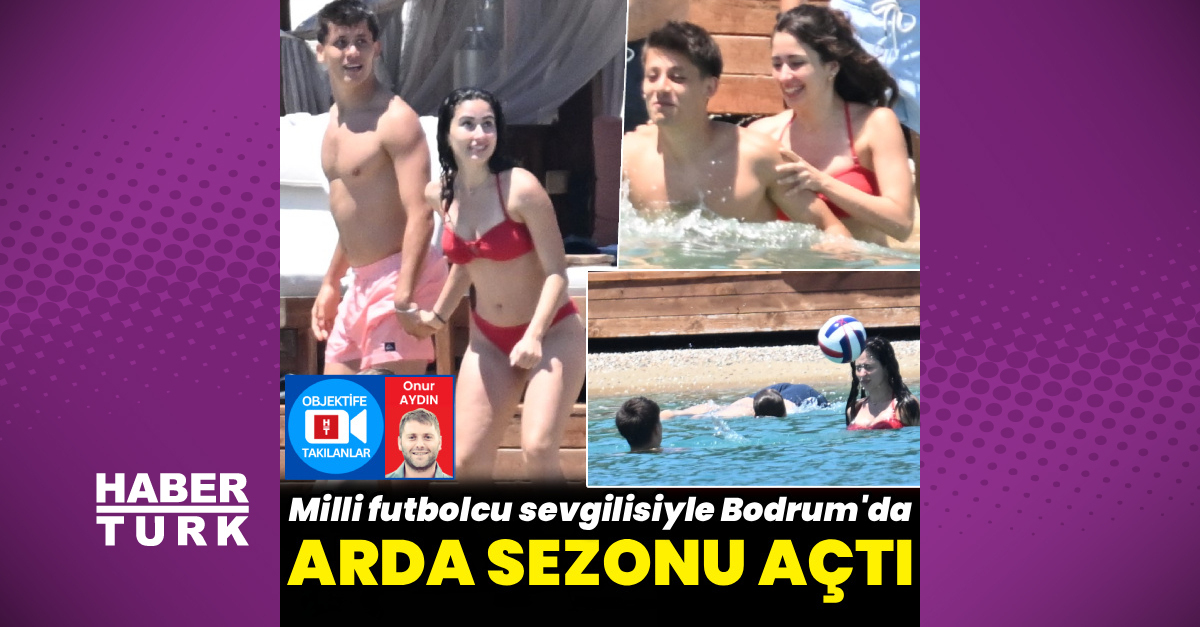 Arda Güler ve Duru Nayman Tatilde Sevgililer Olarak Görülüyor