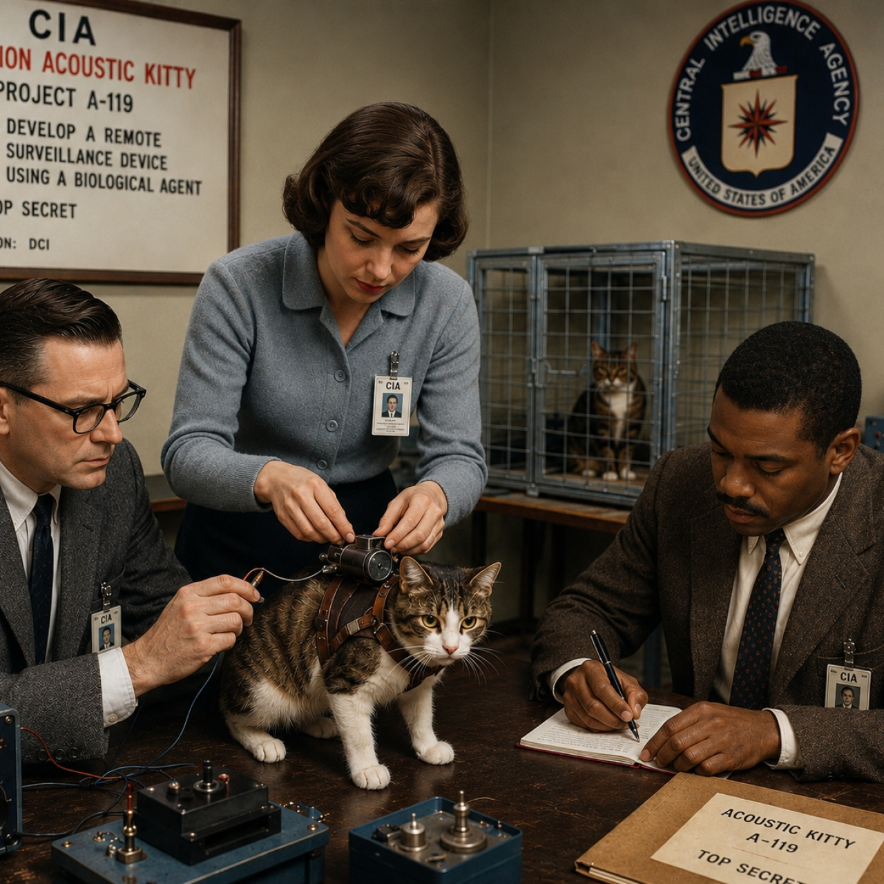 CIA'in başarısız casus kedi projesi