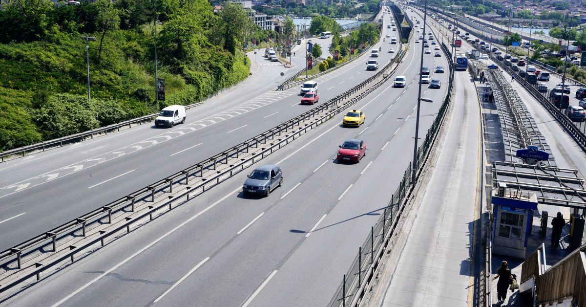 İstanbul'da Bayram Trafik Düşük Seviyede