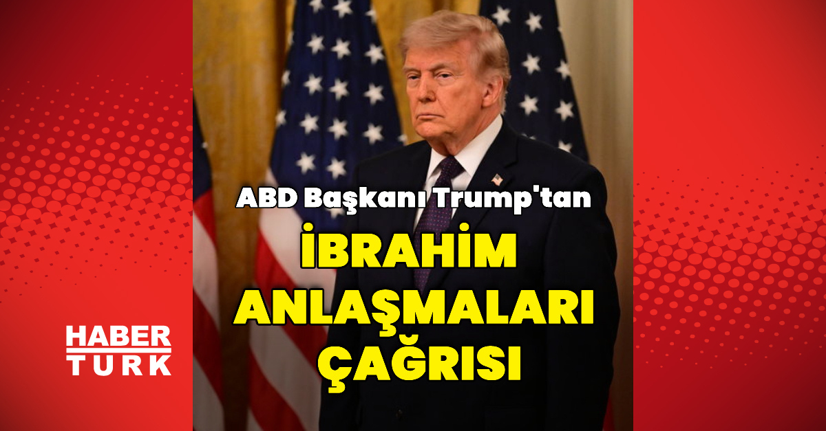 Trump Suudi Arabistan'da İbrahim Anlaşmaları çağrısı
