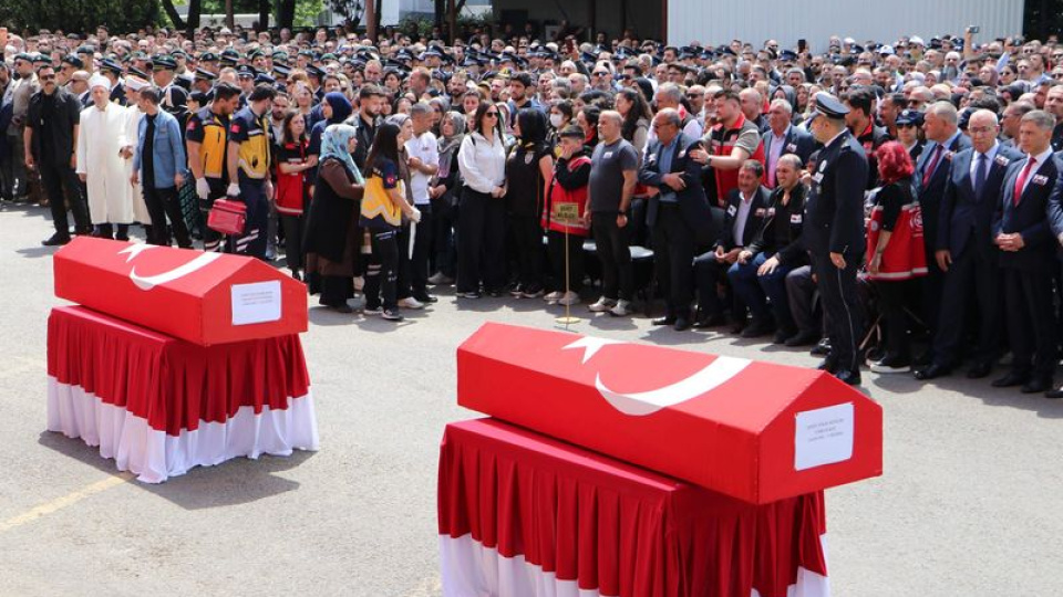 Şehit cenazesinde hayatını kaybetti