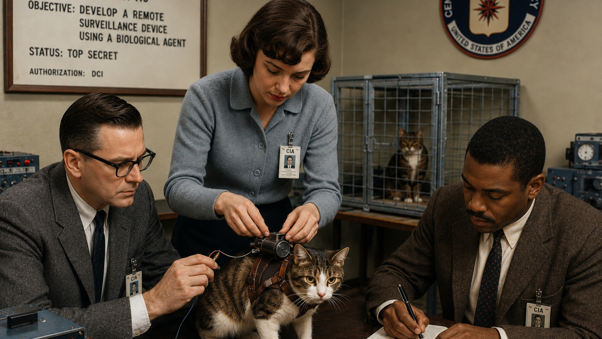 CIA'nın başarısız kedi casusluk projesi: Operation Acoustic Kitty