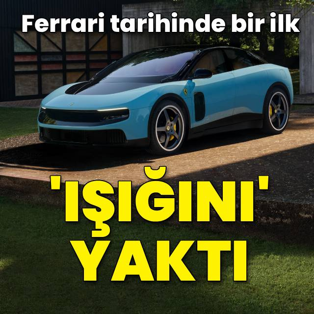 Ferrari'nin ilk elektriklisi Luce