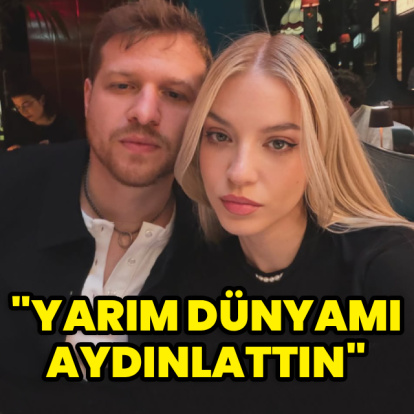 "Yarım dünyamı tam yaptın"