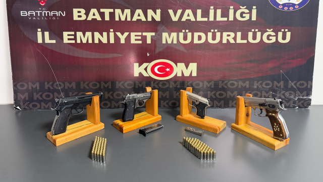 Batman'da 7 tutuklama