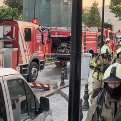 Oteldeki yangında 1 kişi öldü