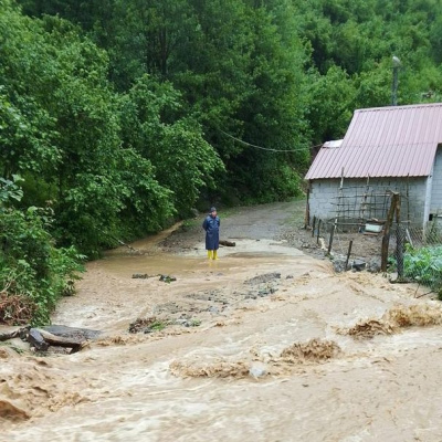 Artvin'de taşkın ve heyelan!