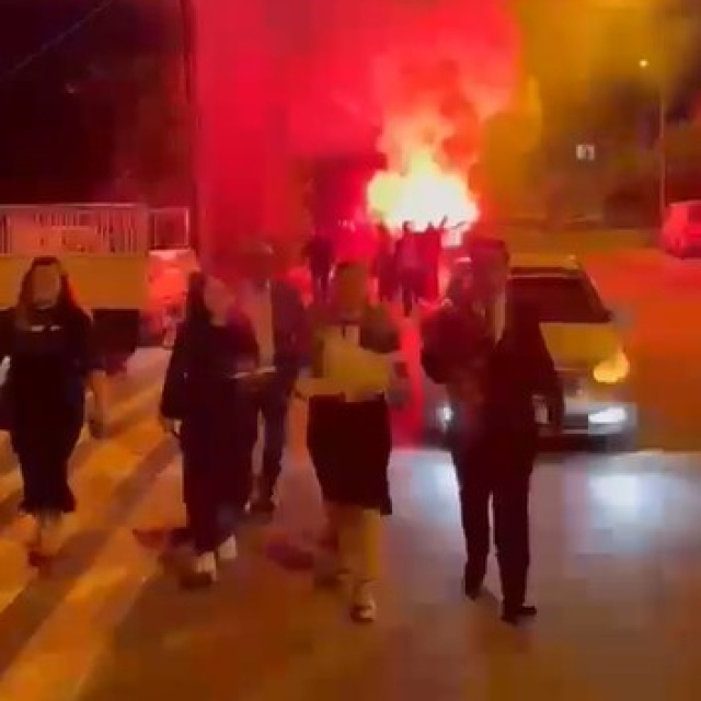 Kız isteme merasimini yangın sandılar!