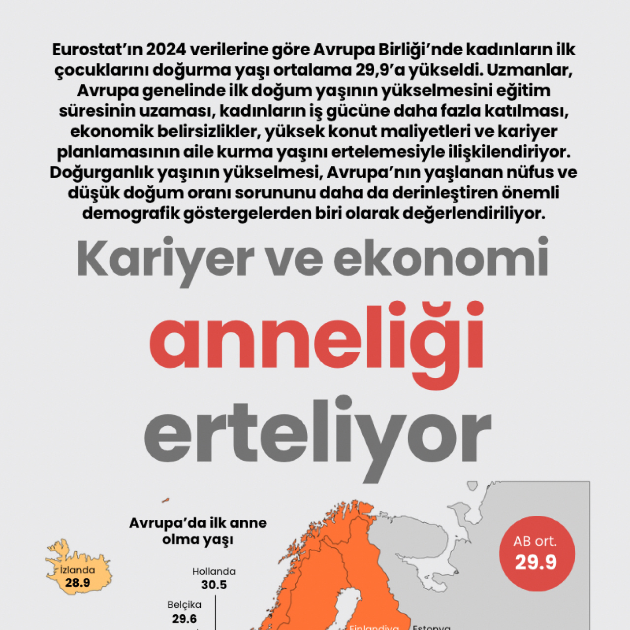 Anne Olma Zamanı Bekliyor: Avrupa'da Doğum Trendinde Dönüşüm