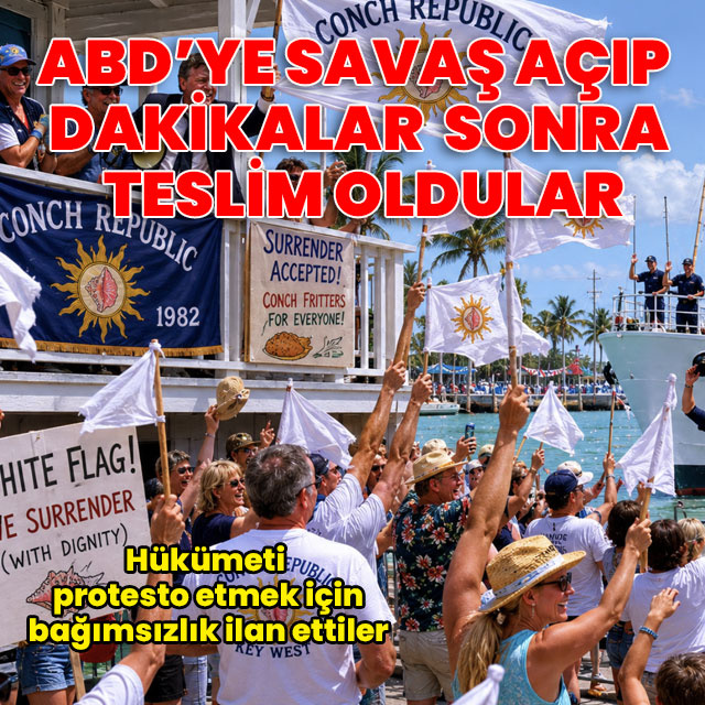 Hükümeti protesto etmek için bağımsızlık ilan eden kasaba