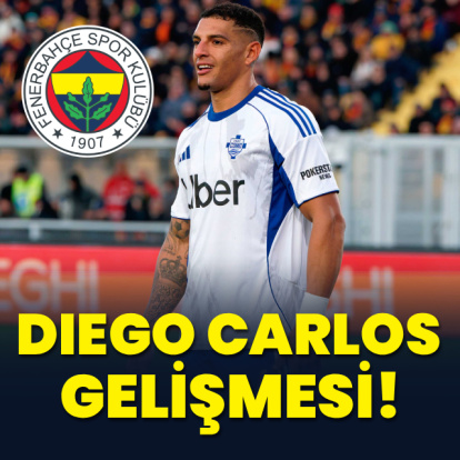 Fenerbahçe'de Diego Carlos gelişmesi!