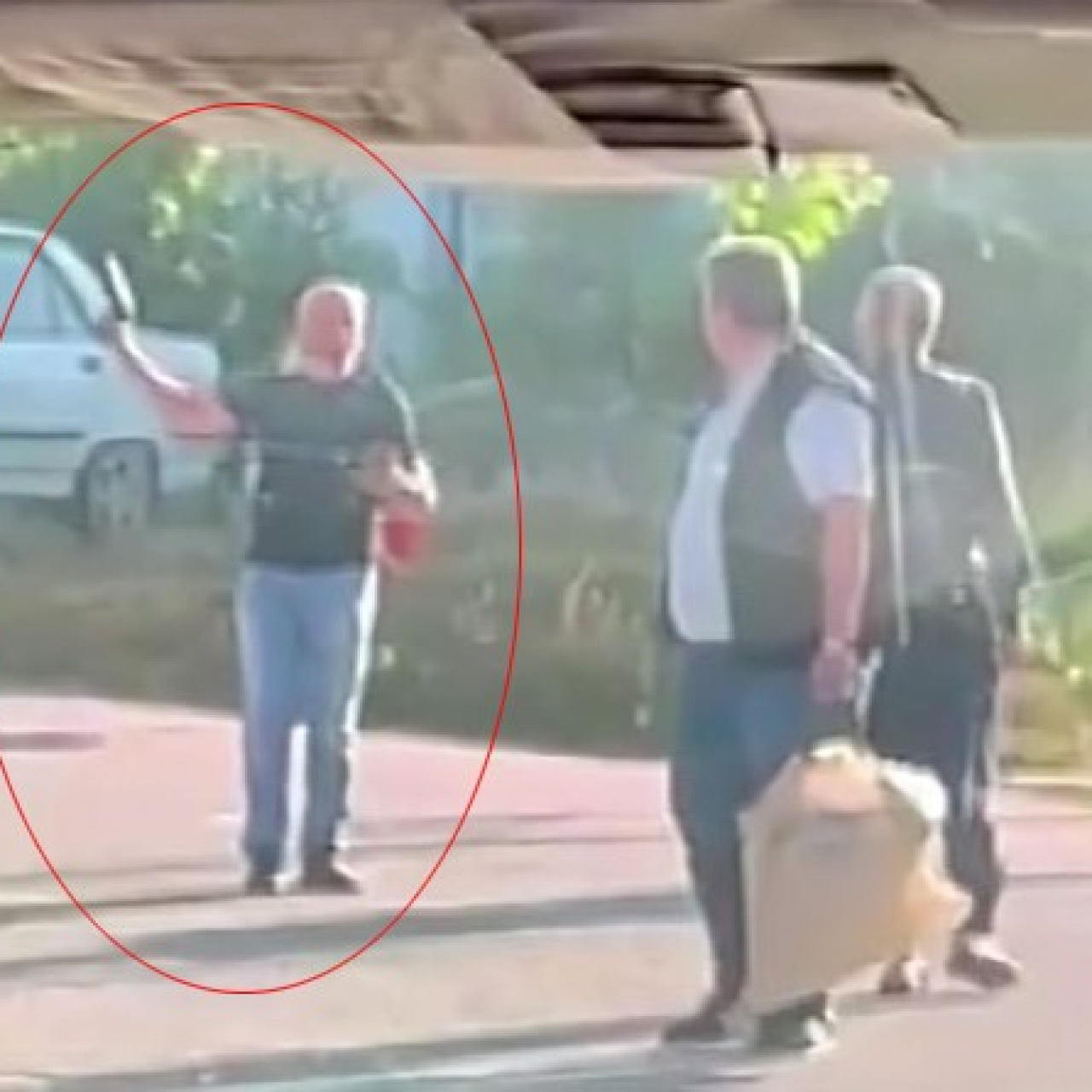 Rastgele ateş açtı, yakalandı!