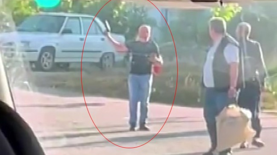 Rastgele ateş açtı, yakalandı!