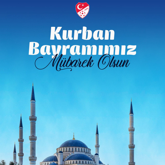 Spor camiasından bayram mesajları!