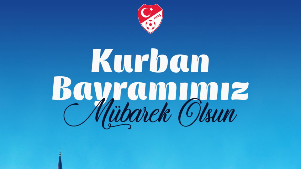 Spor camiasından bayram mesajları!