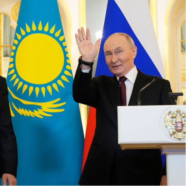 Putin'den Kazakistan ziyareti