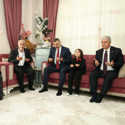 Şehit ailesine bayram ziyareti