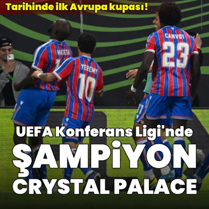 Konferans Ligi'nde şampiyon C. Palace!