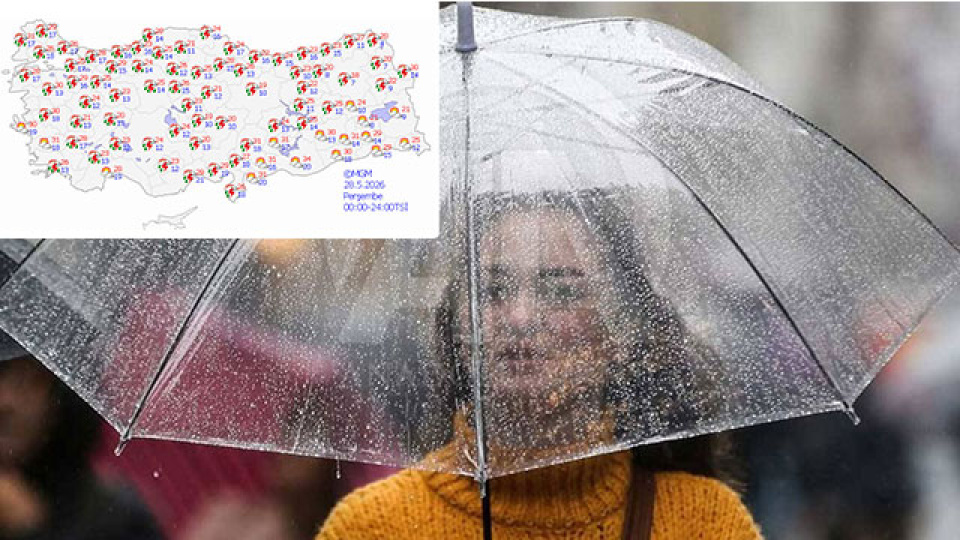 Öğle saatlerine dikkat... 6 bölgede sağanak! 15 kent için 'sarı' alarm!