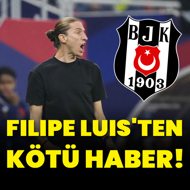 Filipe Luis'ten kötü haber!
