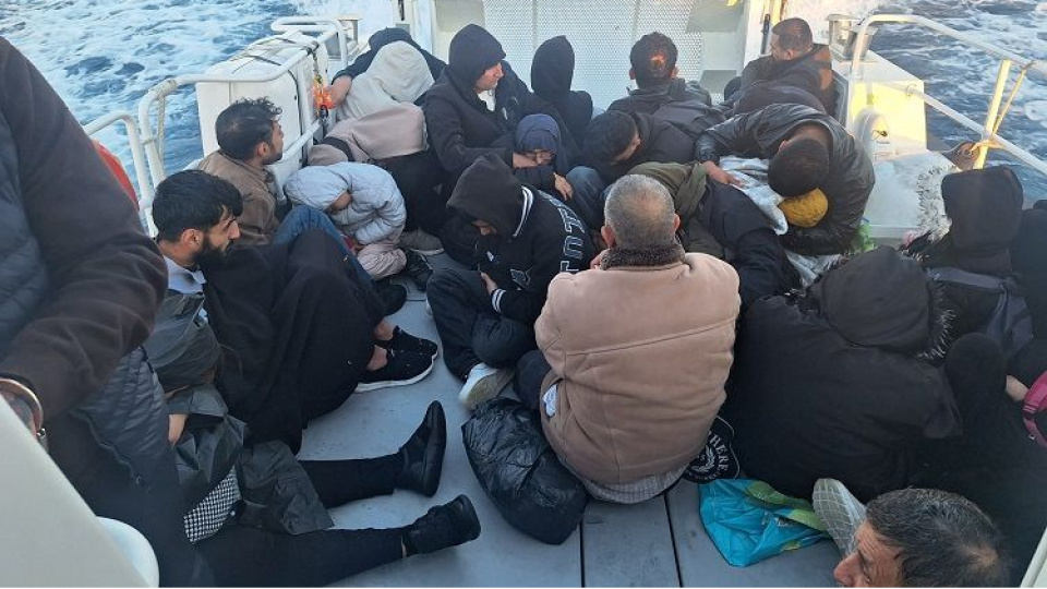 14 düzensiz göçmen yakalandı
