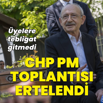 PM, pazartesi günü toplanamayacak