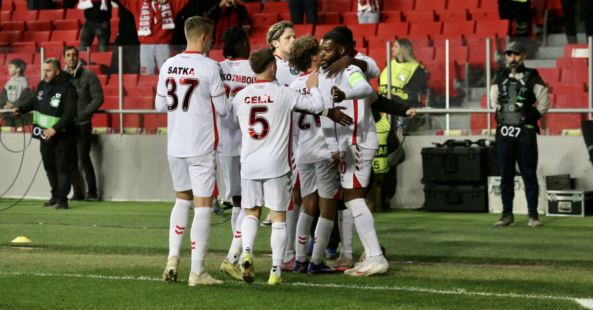 Samsunspor'dan Avrupa'da dikkat çeken istatistik