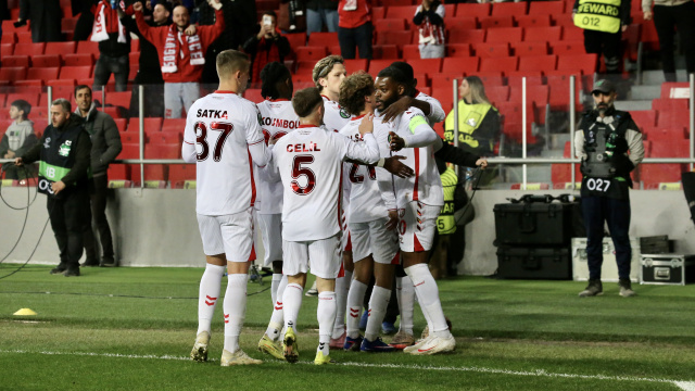 Samsunspor'dan Avrupa'da dikkat çeken istatistik