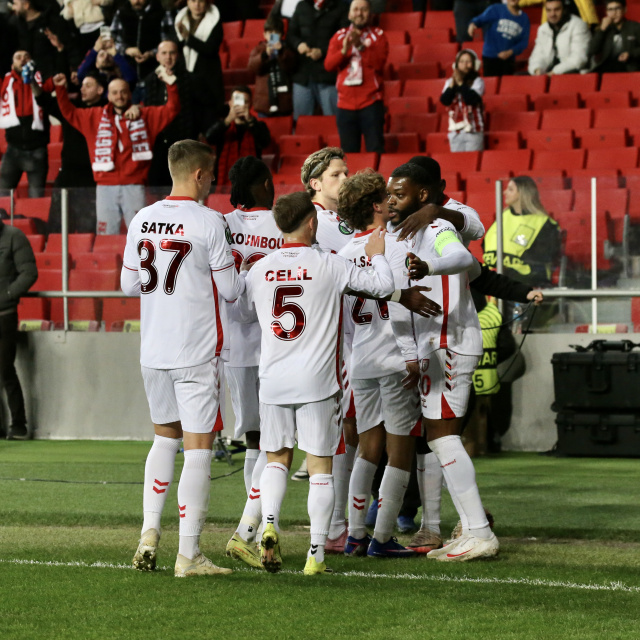 Samsunspor'dan Avrupa'da dikkat çeken istatistik