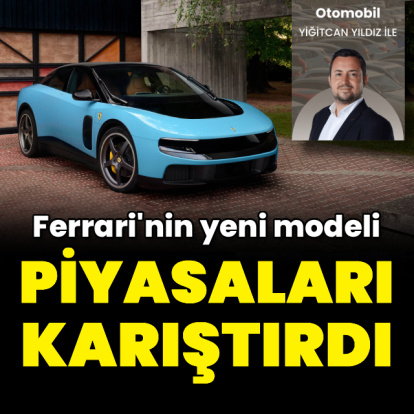 Elektrikli Ferrari piyasayı karıştırdı