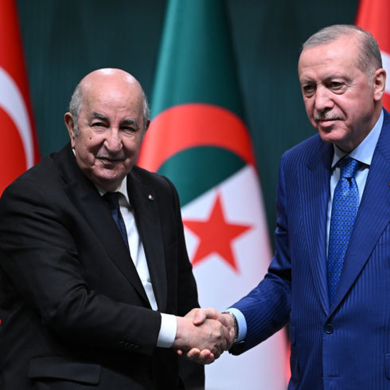 Cumhurbaşkanı Erdoğan, Abdülmecid Tebbun'la görüştü