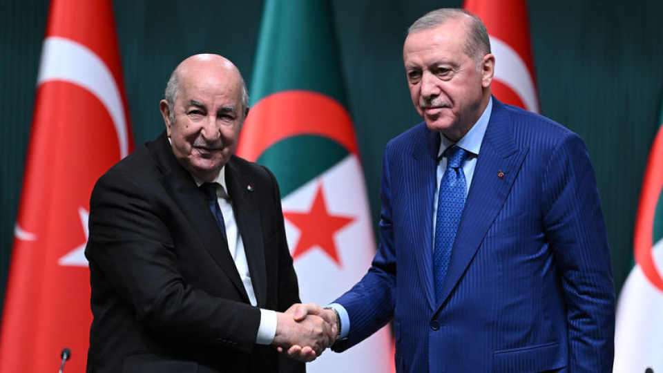 Cumhurbaşkanı Erdoğan, Abdülmecid Tebbun'la görüştü