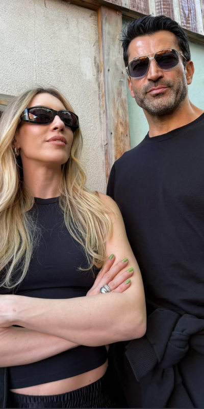 Kenan ve Sinem'den tatil pozları