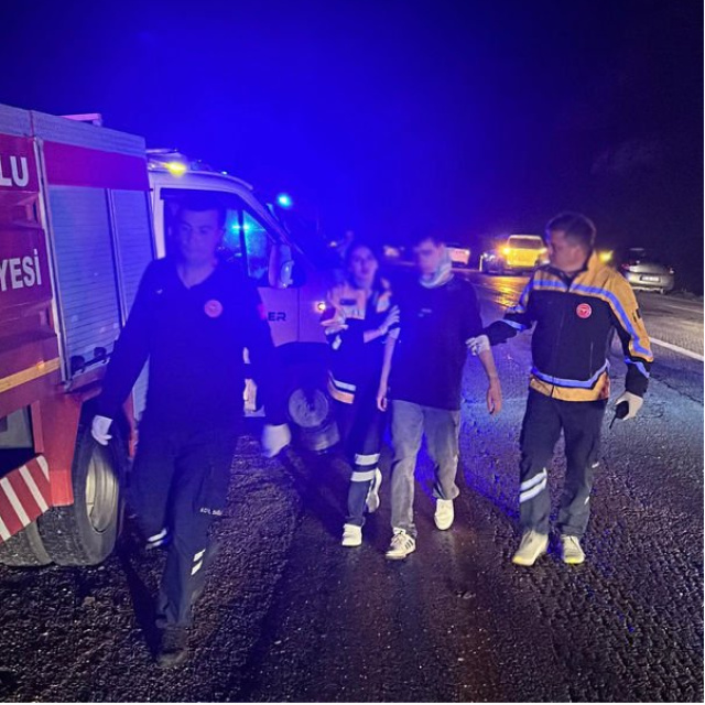 Otomobil uçuruma devrildi: 1 ölü, 3 yaralı