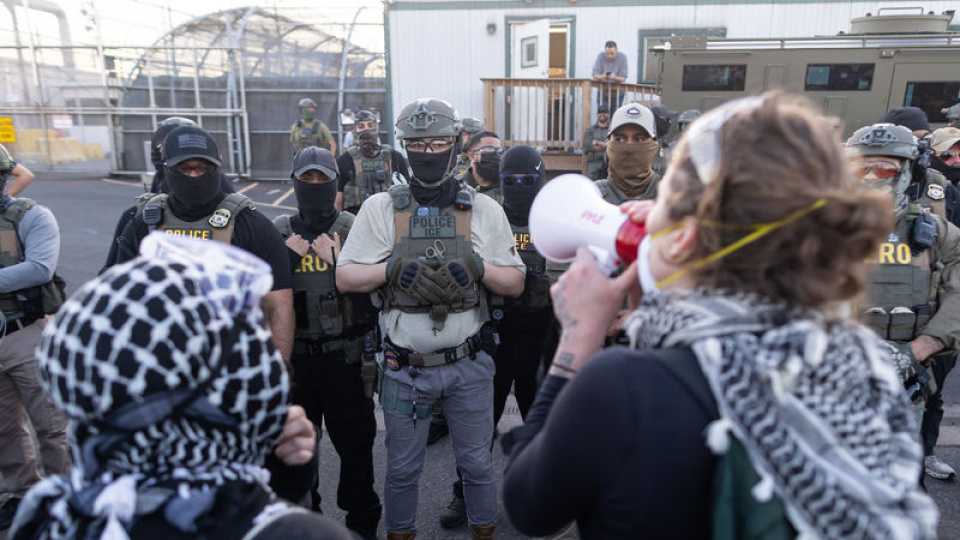 ABD'de ICE gözaltı merkezi önünde protestolar sürüyor