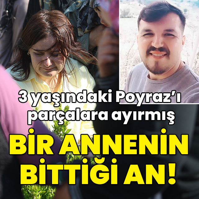 3 yaşındaki Poyraz'ı parçalara ayırmış! Bir annenin bittiği an!
