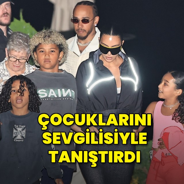 Çocuklarını sevgilisiyle tanıştırdı