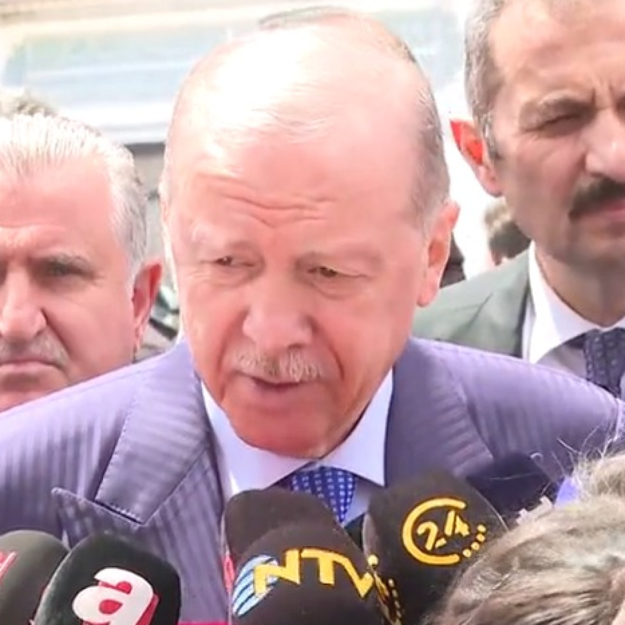 Cumhurbaşkanı Erdoğan'dan Ayasofya'da cuma namazının ardından açıklamalar