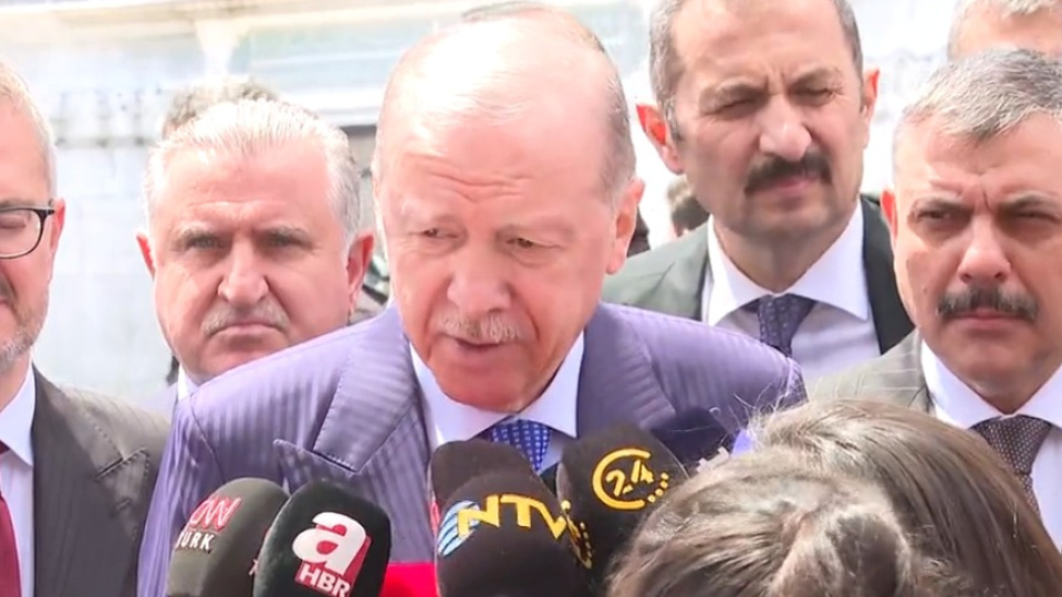 Cumhurbaşkanı Erdoğan'dan Ayasofya'da cuma namazının ardından açıklamalar