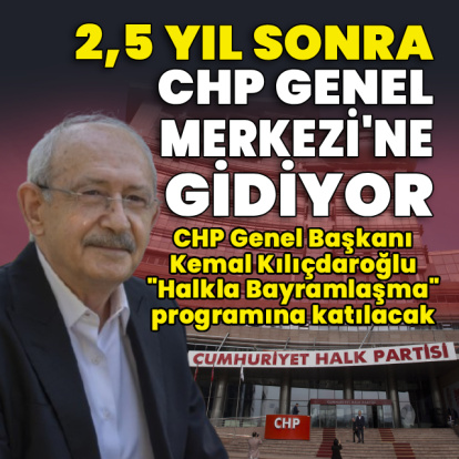 Kılıçdaroğlu CHP Genel Merkezi'ne gidiyor
