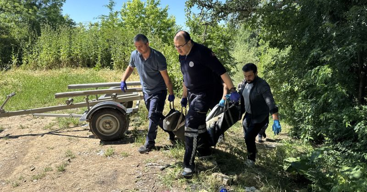 Edirne'de Tunca Nehri'nde Cansız Beden Bulundu