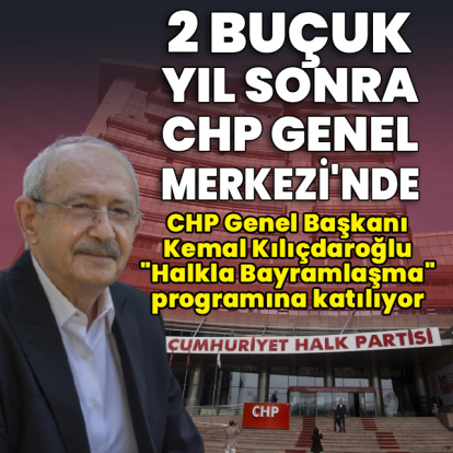 Kılıçdaroğlu CHP Genel Merkezi'nde