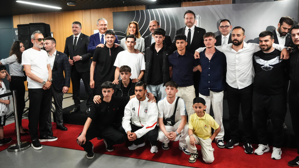 Beşiktaş'ta bayramlaşma töreni yapıldı
