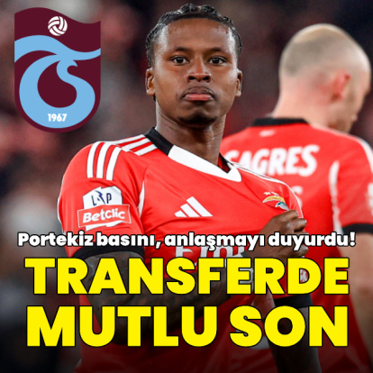 Trabzonspor'da transferde mutlu son!