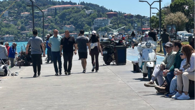 Bayramın son günü herkes dışarıda