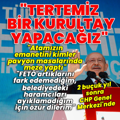 Kılıçdaroğlu CHP Genel Merkezi'nde