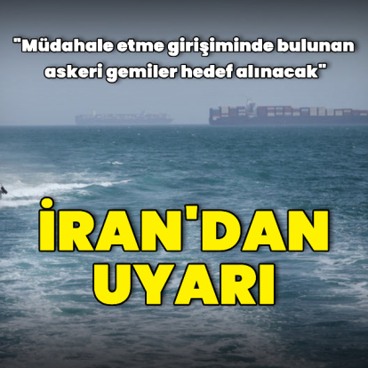 İran'dan Hürmüz Boğazı'na dair uyarı